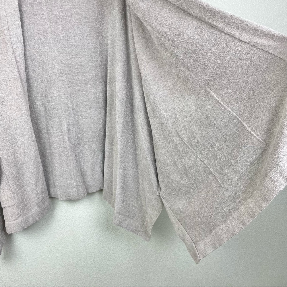 Barefoot Dreams Women's One Size Taupe Shrug Cardigan Cozy Chic Light Loungewear - Picture 10 of 15